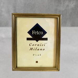 Fetco Gold Cornici Milano Picture Frame 3.5X5